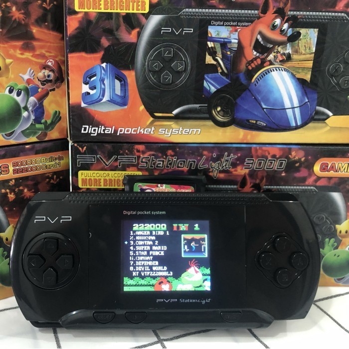 Jual PVP NITENDO STATION LIGHT GAME BOY NITENDO SUPER MARIO 