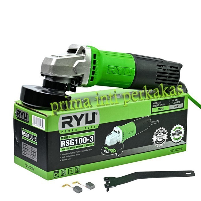 Jual Gerinda Tangan Gerinda Listrik Ryu Rsg 100-3 | Shopee Indonesia