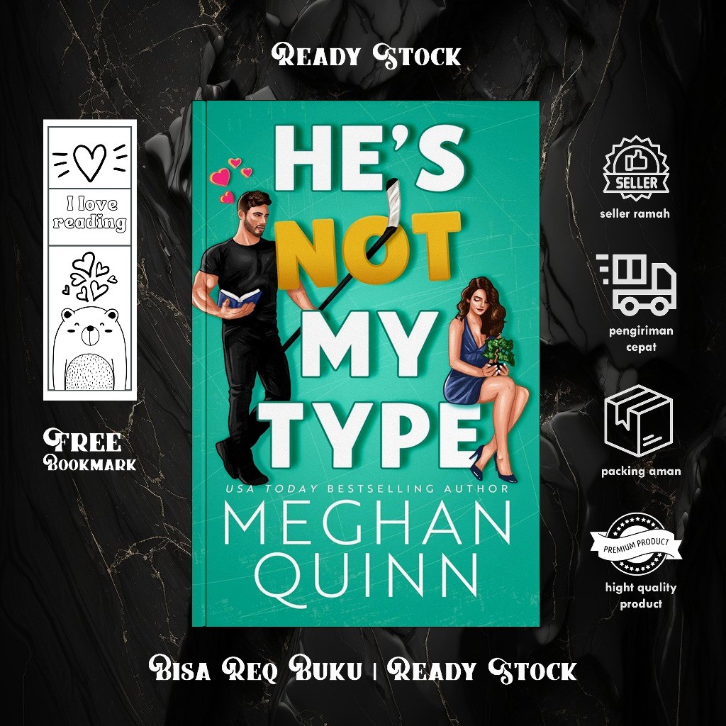 Jual He's Not My Type (The Vancouver Agitators, #4) by Meghan Quinn ...