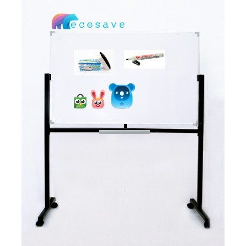 Jual Terbaru Whiteboard Standing Magnetik 60X90 Cm Ecosave Papan Tulis ...