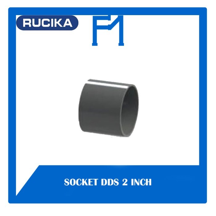 Jual RUCIKA SOCKET D 2 INCH SAMBUNGAN FITTING PIPA AIR PVC SOCK DDS ...