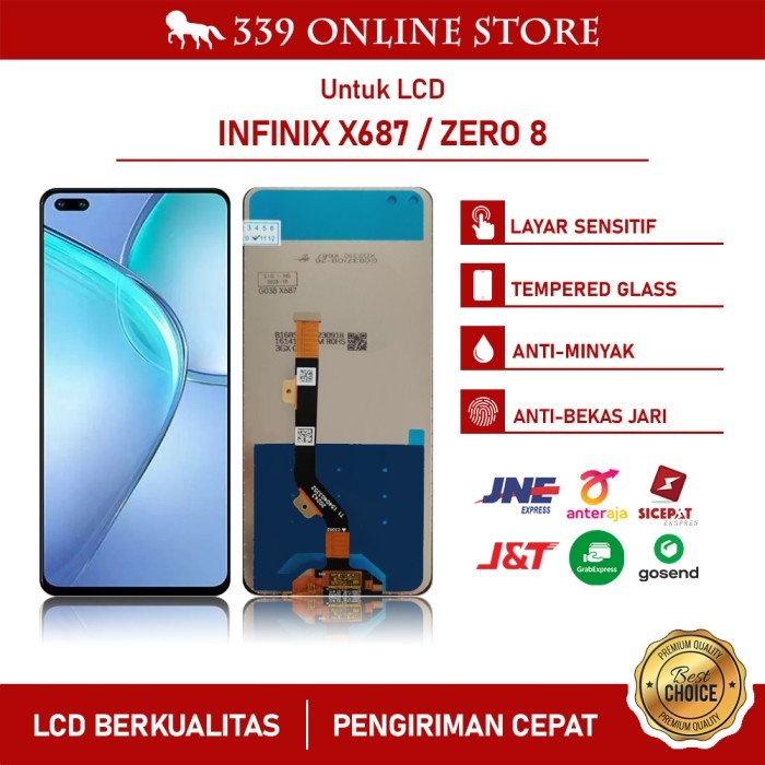 Jual Lcd Infinix X687/Infinix Zero 8 Fullset Incell Oled - Garansi ...