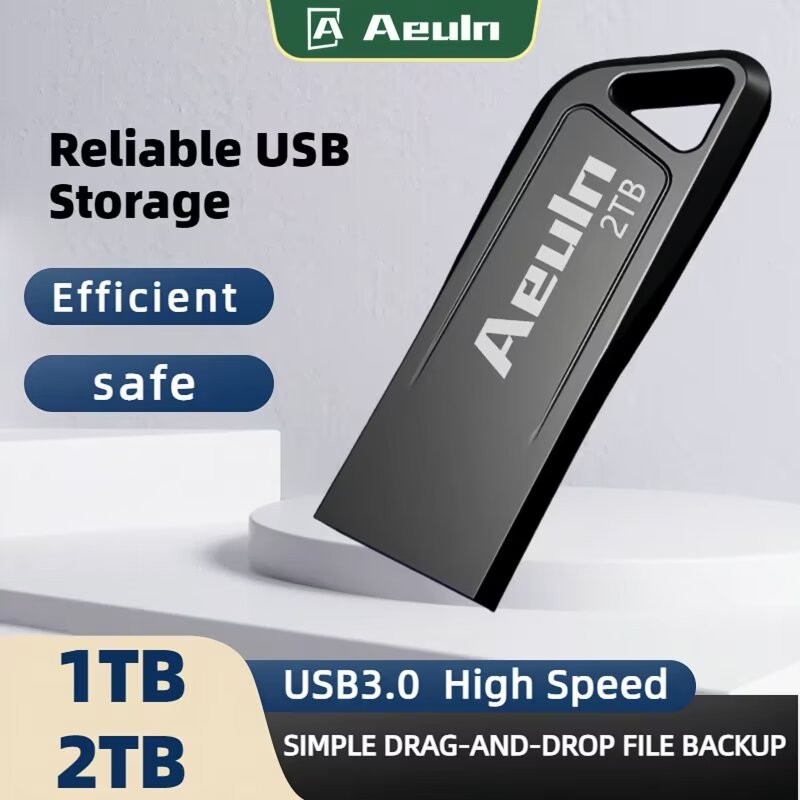 Jual Flashdisk USB 3.0 1TB/2TB Kapasitas tinggi Bahan Metal Anti Air ...