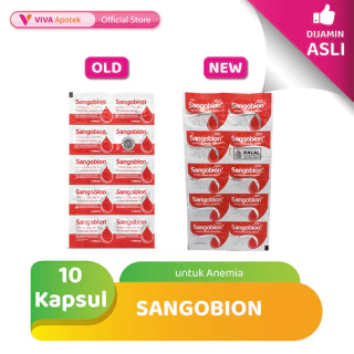 Sangobion untuk Mengatasi Anemia (10 Kapsul)