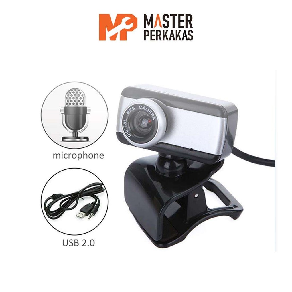 Jual Kamera PC Laptop dengan Mic A3 MP / Digital Webcam USB 2.0 ...