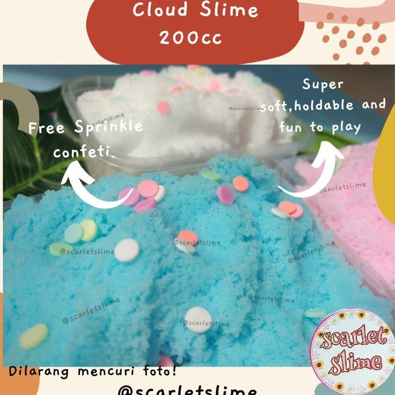 Jual Cloud Slime 200Cc/200Ml Murah Cod | Shopee Indonesia