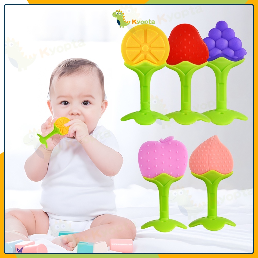 Jual Kyopta Teether bayi Silikon Gigitan bayi Teether gigitan bentuk