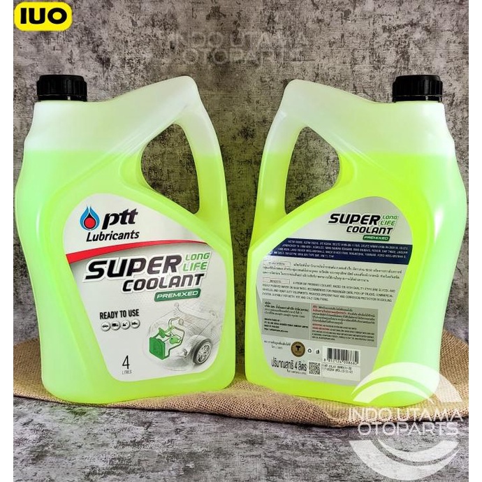 Jual Air Radiator Coolant PTT Lubricants Super Long Life Coolant 4L ...