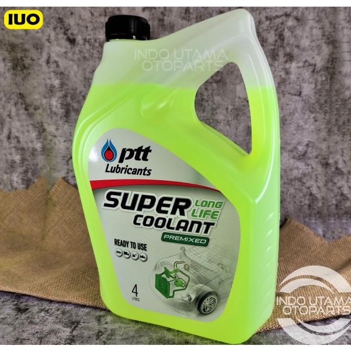 Jual Air Radiator Coolant PTT Lubricants Super Long Life Coolant 4L ...