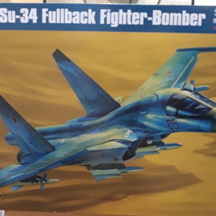 Jual PROMO!!! MODEL KIT HOBBY BOSS 1/48 RUSSIAN SU-34 FULLBACK FIGHTER ...
