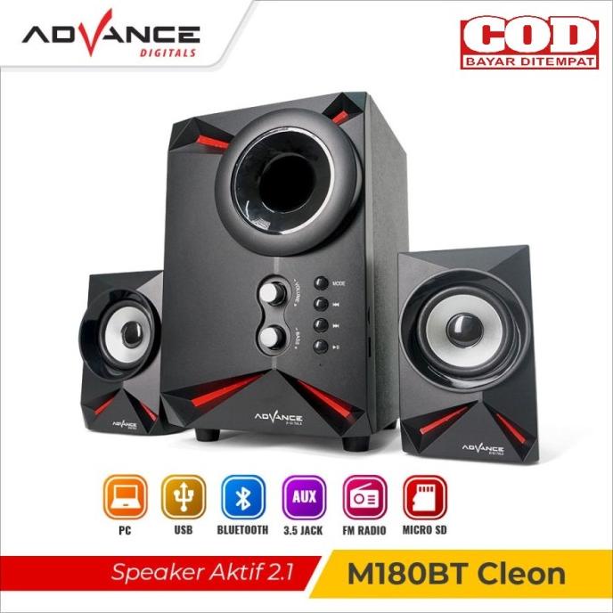 Jual Speaker Aktif Bluetooth Advance M Bt Cleon Subwoofer Bass