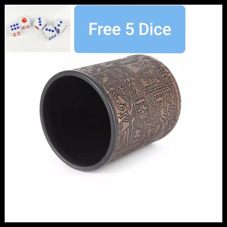 Jual Terjamin Asli Dice Shaker Elegant Kocokan Dadu Exclusive Dice Shaker Shopee Indonesia