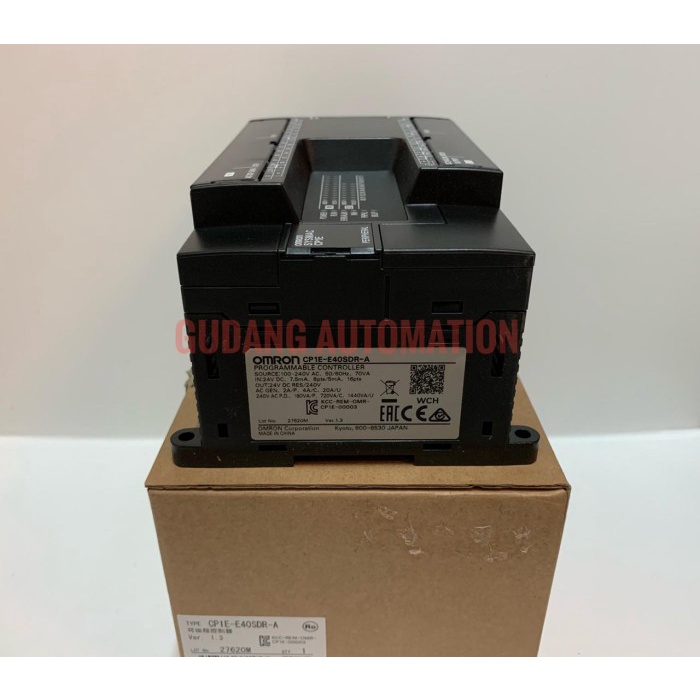 Jual NEW SERIES PLC OMRON 40 I/O TYPE CP1E-E40SDR-A ORIGINAL TERBARU ...