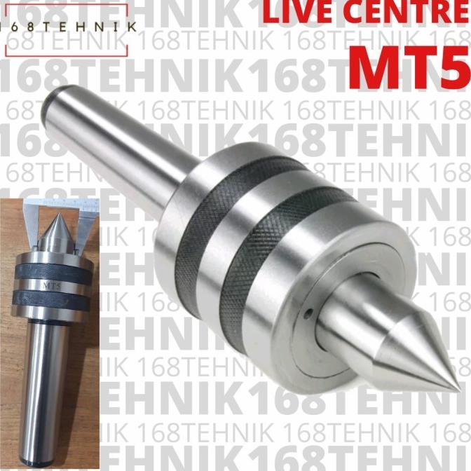 Jual Live Center Mt 5 Mt5 / Center Mesin Bubut / Rolling Center Putar