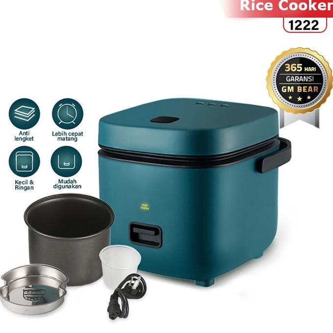Jual Smart Rice Cooker Mini 0.8L Green - Penanak Nasi Minimalis ...