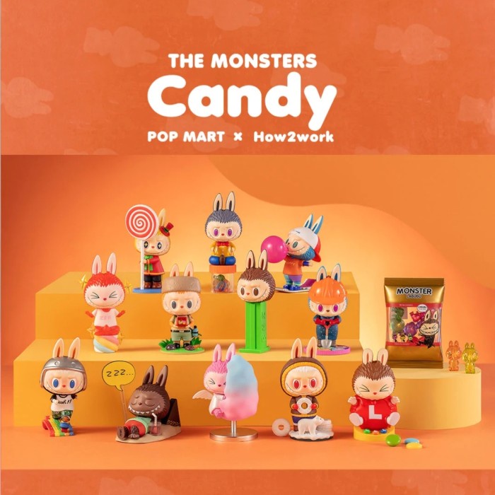 Jual FLASH SALE!!! POP MART X HOW2WORK / THE MONSTERS CANDY SERIES ...