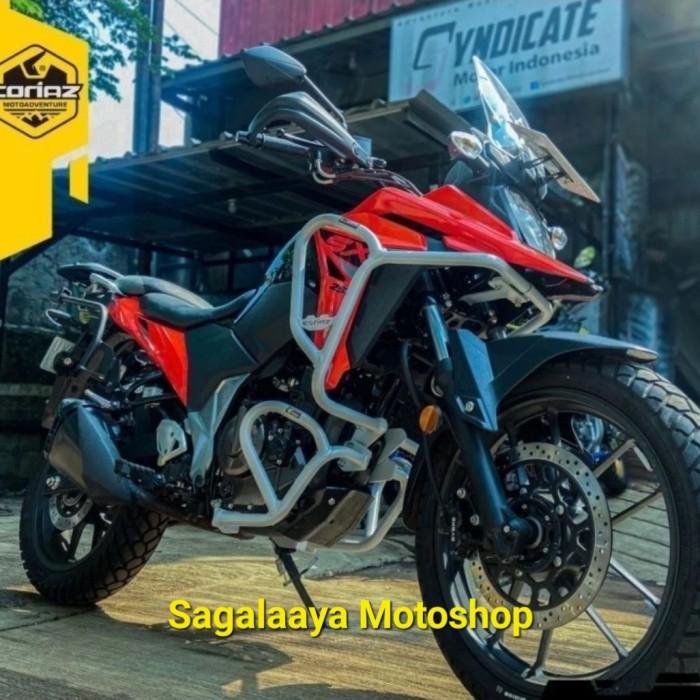 Jual Crashbar Motor Suzuki Vstrom 250cc Crash Bar VStrom 250 Coriaz