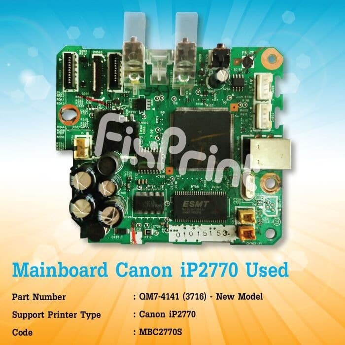 Jual best seller mainboard bekas canon ip2770, motherboard ip 2770 mobo ...