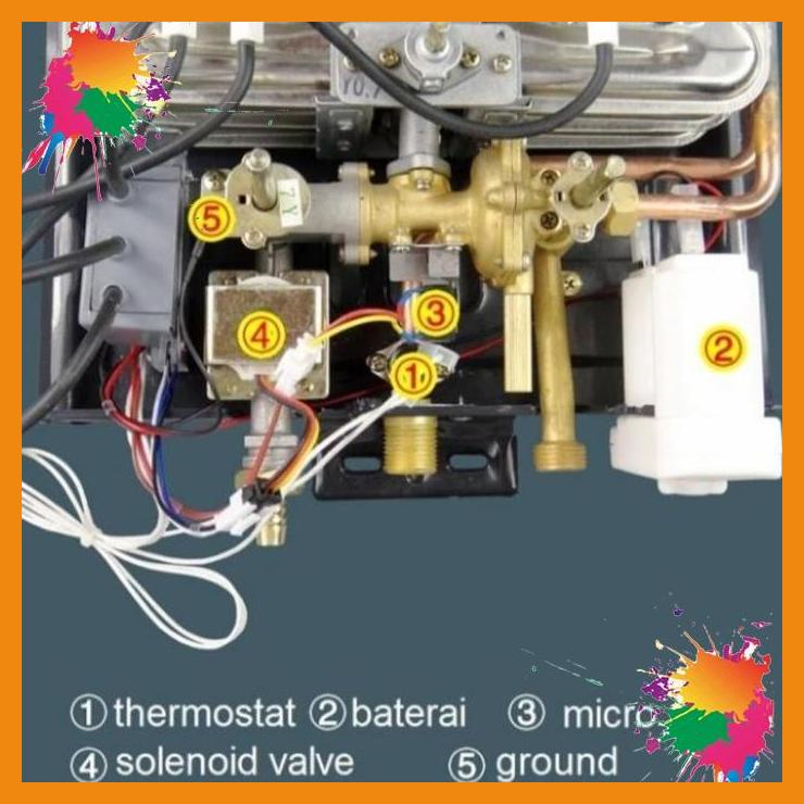 Jual modul pemantik pcb water heater gas krisbow kgh 6w [asm] Shopee