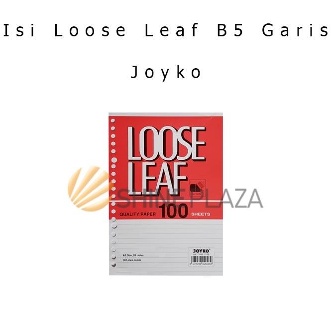 Jual Selalu Baru Isi Loose Leaf Garis B5 Joyko - Refill Binder Ruled ...