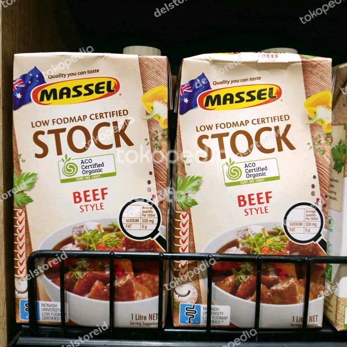Jual Massel beef style liquid stock 1 liter bumbu untuk olahan daging sapi Shopee Indonesia