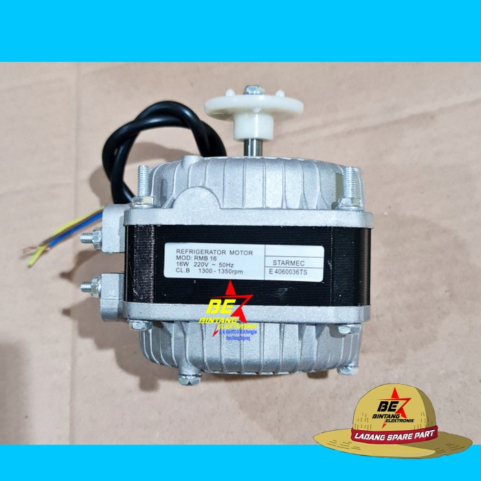 Jual Fan Motor Condensor Kulkas Showcase 16 watt Dinamo Kondensor Show ...
