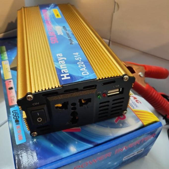 Jual New!! Power Inverter 2000 Watt - Inverter Dc To Ac 1000 W Merek