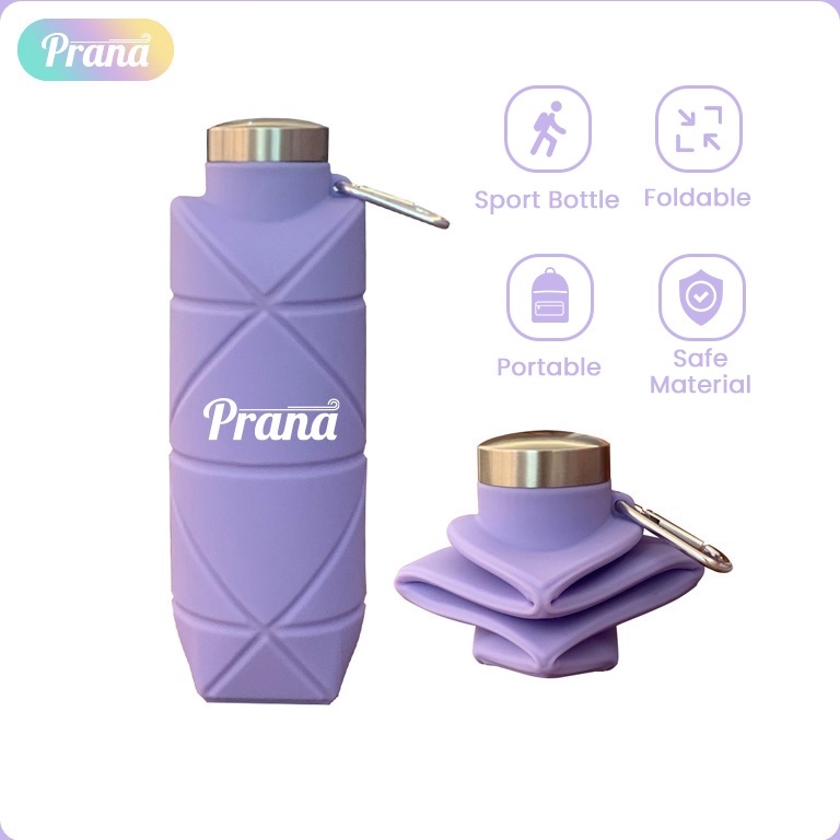 Jual JHLT2753 PRANA Origami Bottle Botol Minum Lipat Silicone ...