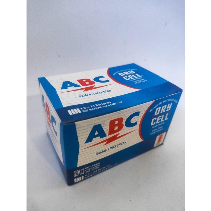 Jual Batrai Abc Aa Biru - 24 Pcs | Shopee Indonesia