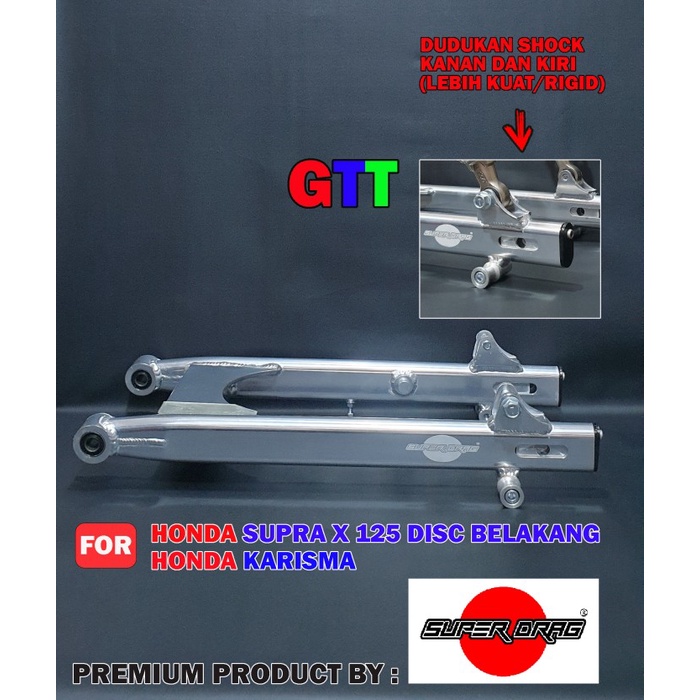 Jual SWING ARM SUPER DRAG HONDA SUPRA X125 DISC BELAKANG DAN HONDA