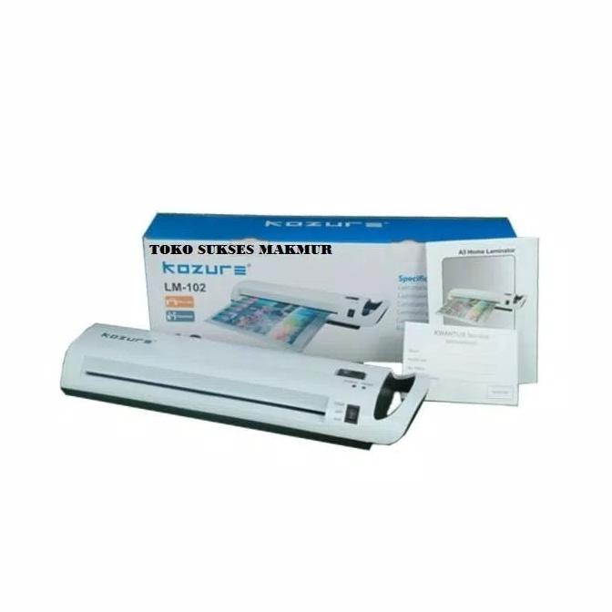 Jual Mesin Laminating Kozure LM-102 Ukuran A3/Laminator LM102 | Shopee ...