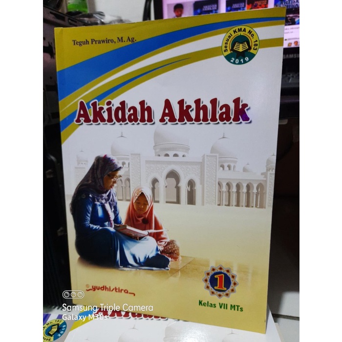 Jual BUKU AKIDAH AKHLAK KELAS 7 8 9 KMA 2019 SMP YUDHISTIRA | Shopee ...