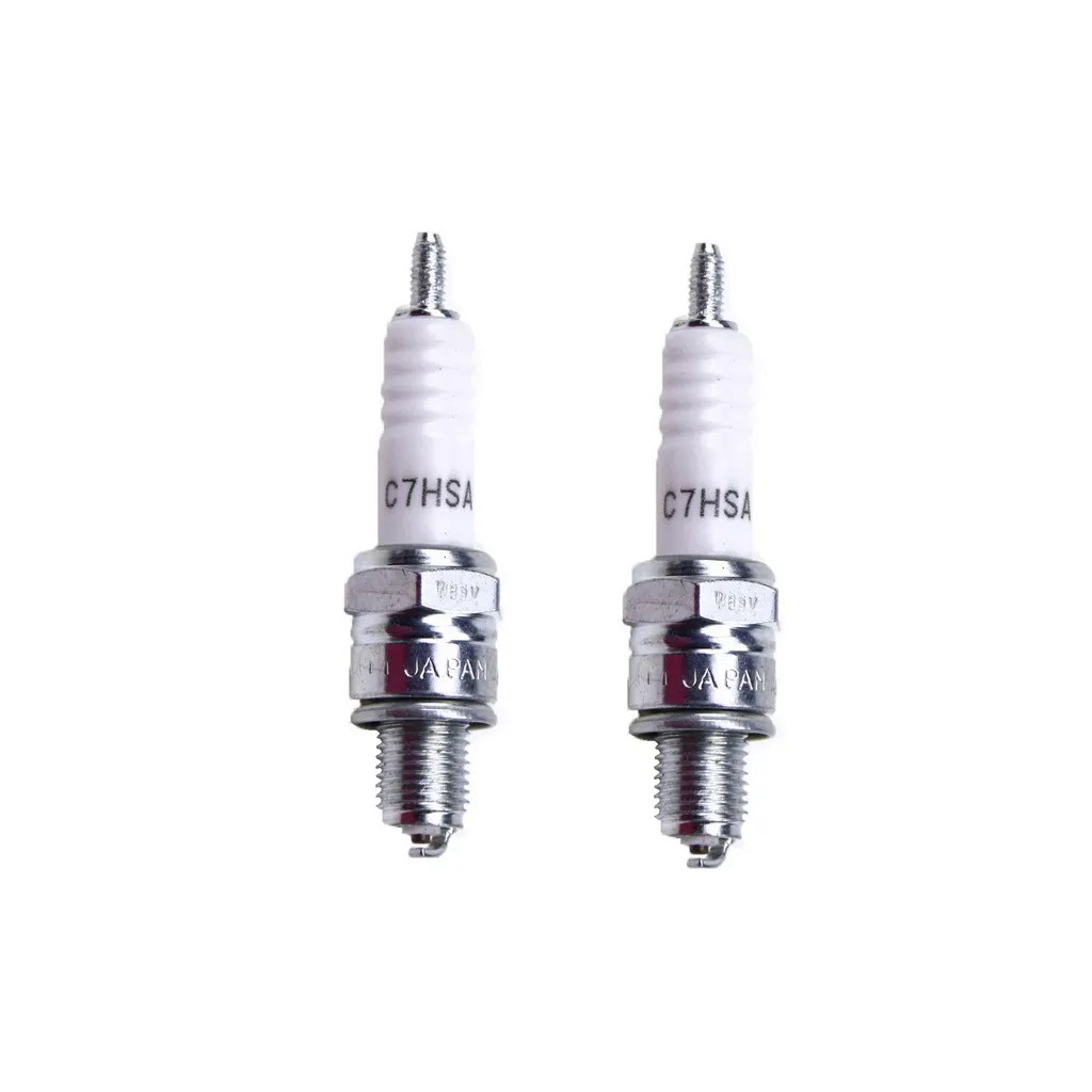 Jual C7HSA 4629 Motorcycle Spark Plugs For 125-150cc Horizontal Engine ...
