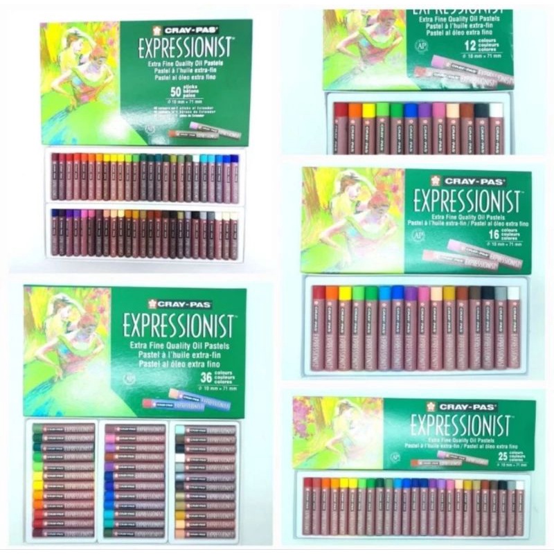 Cray-Pas® Expressionist® 25 Color Oil Pastel Set Cray-Pas® Expressionist® 25 Color Oil Pastel Set