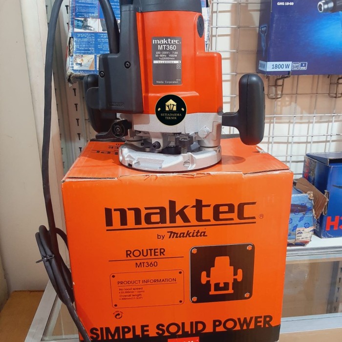 Jual Mesin Router Profil Mt 360 Maktec//Outer Machine Mt360 | Shopee ...
