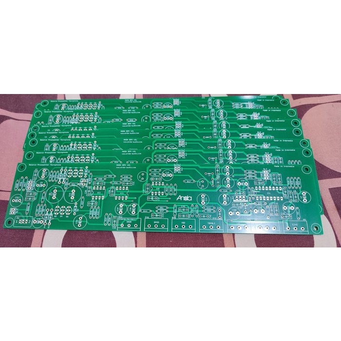 Jual PCB Balance Preamp Mic dengan Tone Control dan Effect ANDA BPM V01