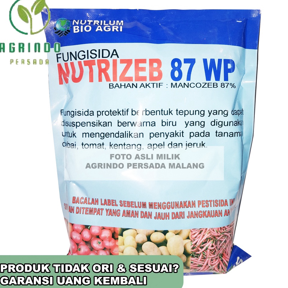 Jual Fungisida Nutrizeb Blue Wp Kg Mancozeb Nutrizeb Biru Kg