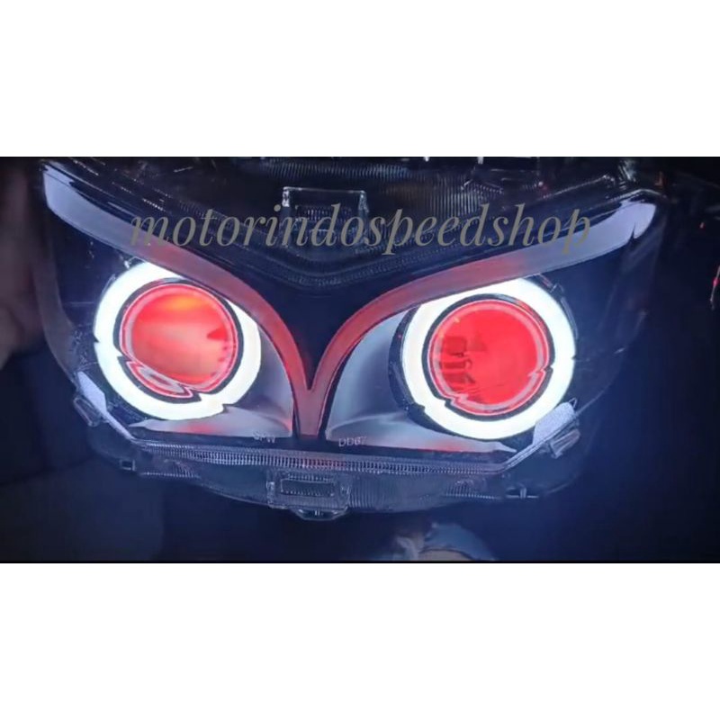 Jual Lampu Depan Nmax New Biled Dan Alis Rgb Reflektor Depan Nmax New Biled Dan Alis Rgb