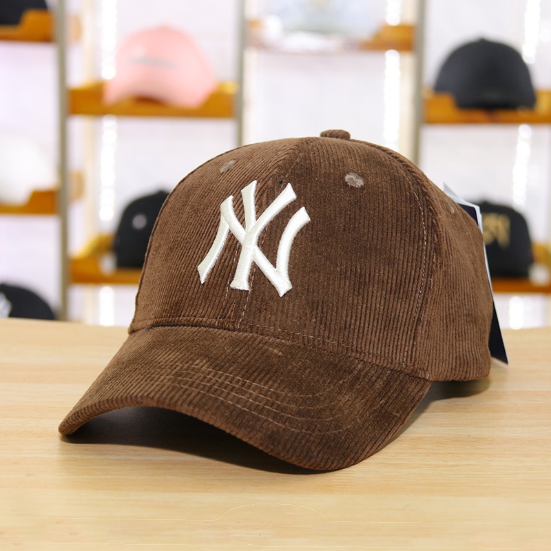 Jual Topi Baseball Corduroy NY Brown Major League Baseball MLB Korea ...