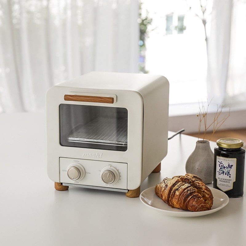 Jual SPESIAL PUNCAK SALE Korea Simple Retro Mini Toaster Oven Mosh