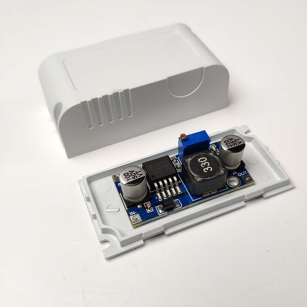 Jual BOX CASING PLASTIK DC CONVERTER STEP UP DOWN LM2596 XL6009 ...