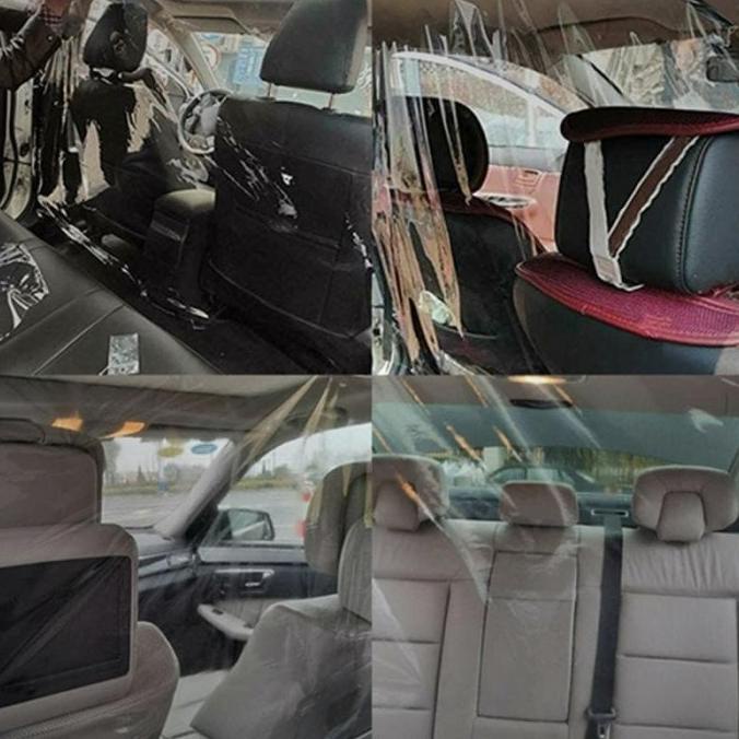 Jual Partisi Interior Mobil Car Divider Barrier Plastik Transparan Pvc ...