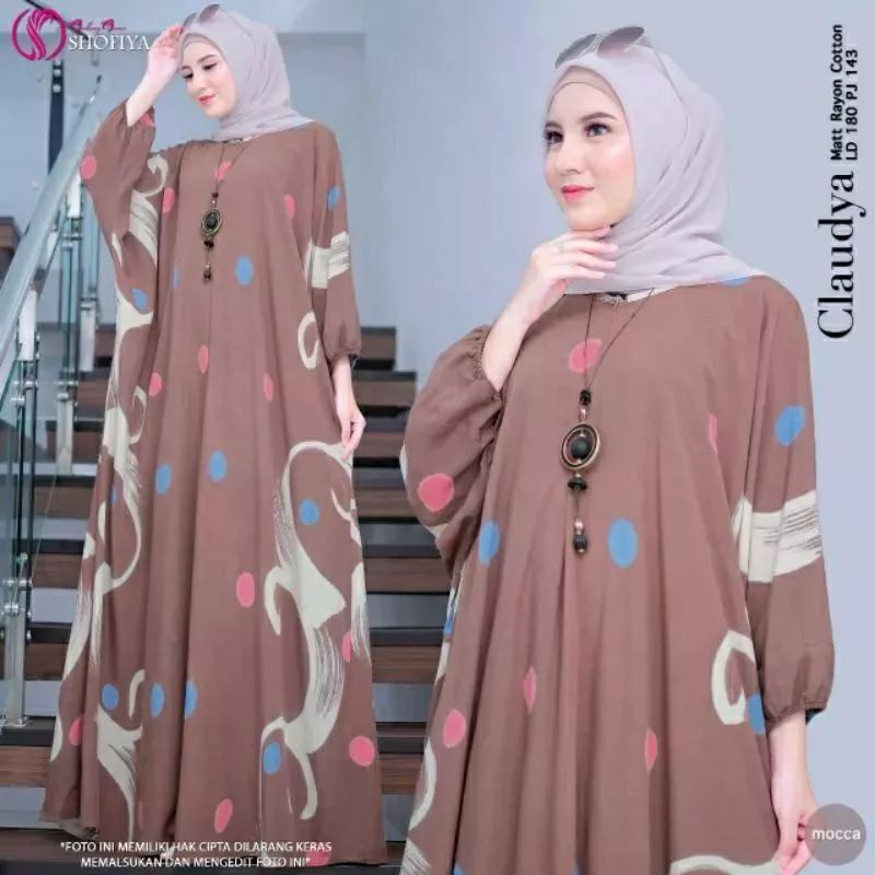 Jual Gamis Kaftan Super Jumbo Bilion Kaftan Jois Kaftan Olga