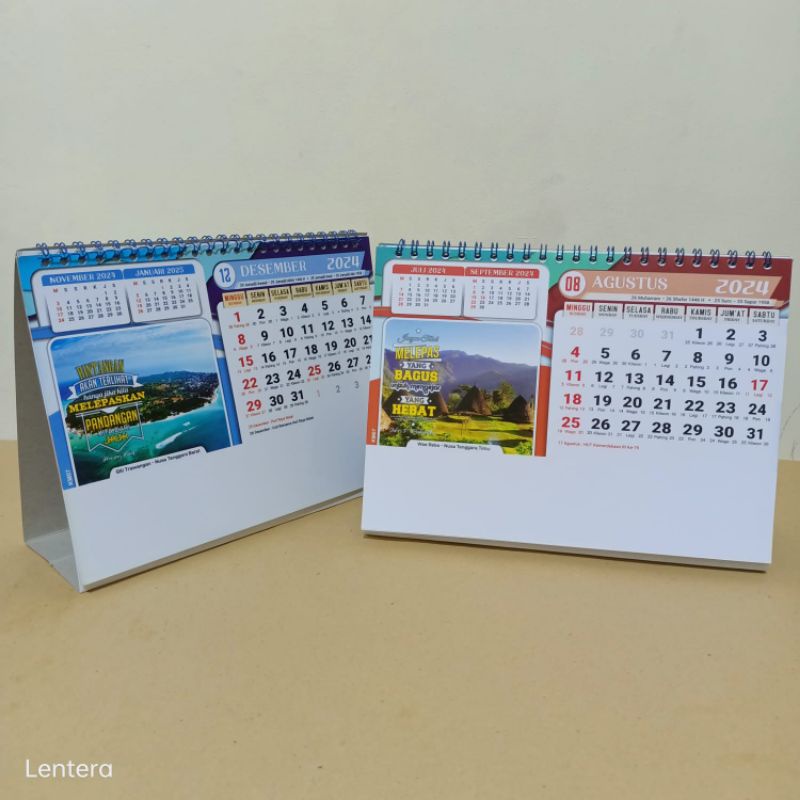Jual kalender meja pemandangan motivasi zb 2024 | Shopee Indonesia