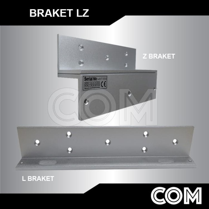 Jual Emlock Magnetic Lock Door With Bracket Zl Emlock 600Lbs | Shopee ...