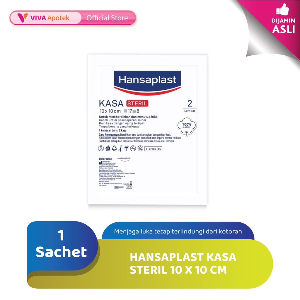 Jual Hansaplast Kasa Steril 10 X 10 cm (1 Roll) | Shopee Indonesia