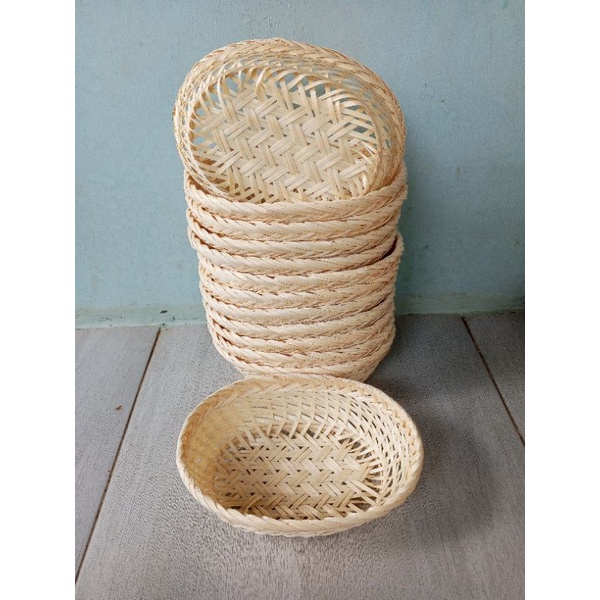 Jual Keranjang Bambu Oval 20x17x55cm Kiring Bambu Kemasan Parcel Shopee Indonesia 0127