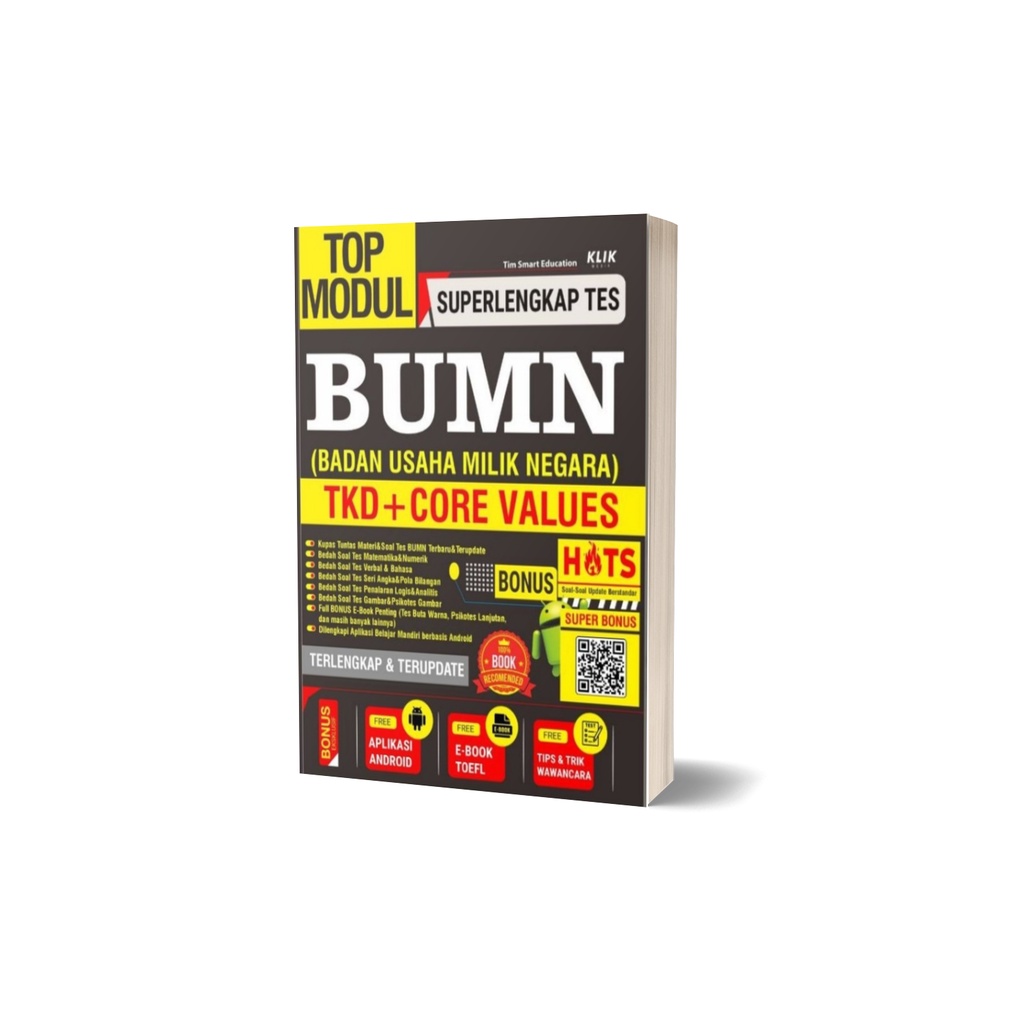 Jual Buku Top Modul Superlengkap Tes BUMN - Tim Smart Education ...