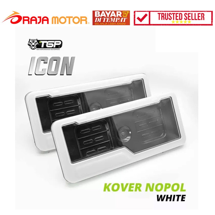 Jual Tgp Tempat Plat Nomor Besar Icon Bening Aksesoris Motor Variasi Shopee Indonesia