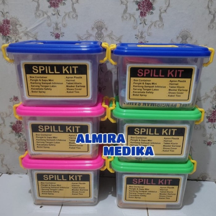 Jual Spill Kit Infeksius Klinik Rumah Sakit / Spil Kit Limbah B3 Medis ...